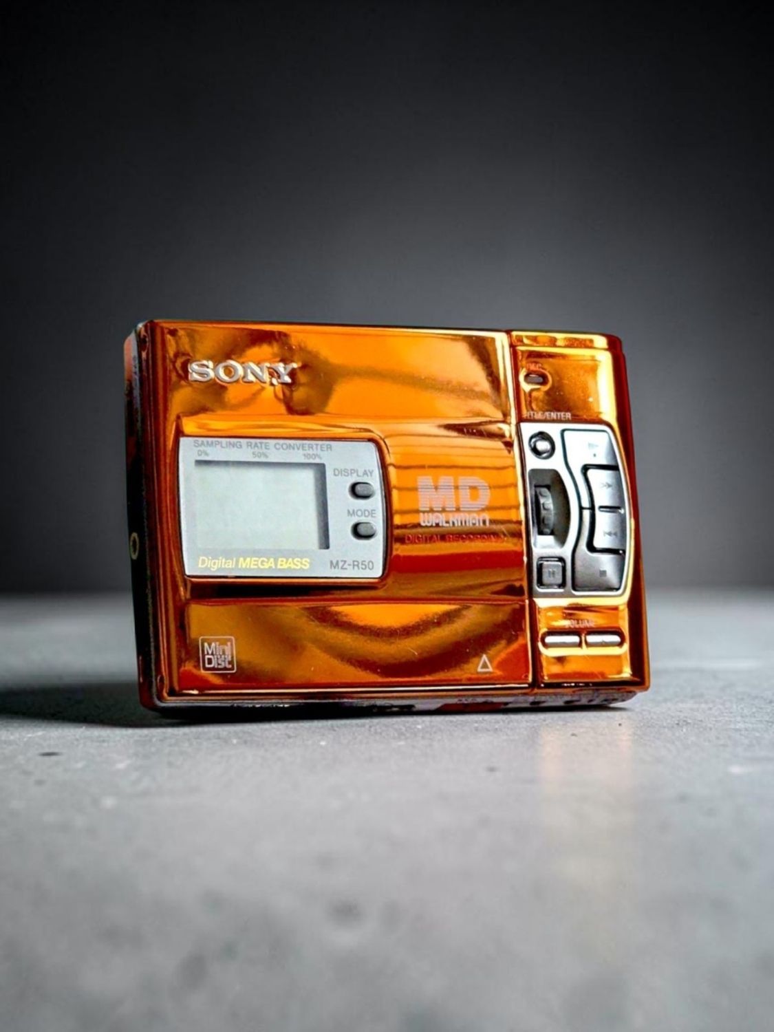 Modded Copper Sony MZ-R50