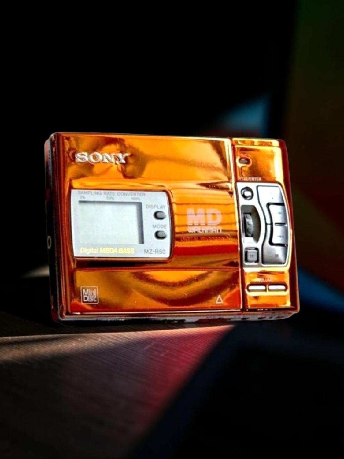 Recoloured Copper Colour Sony MZ-R50