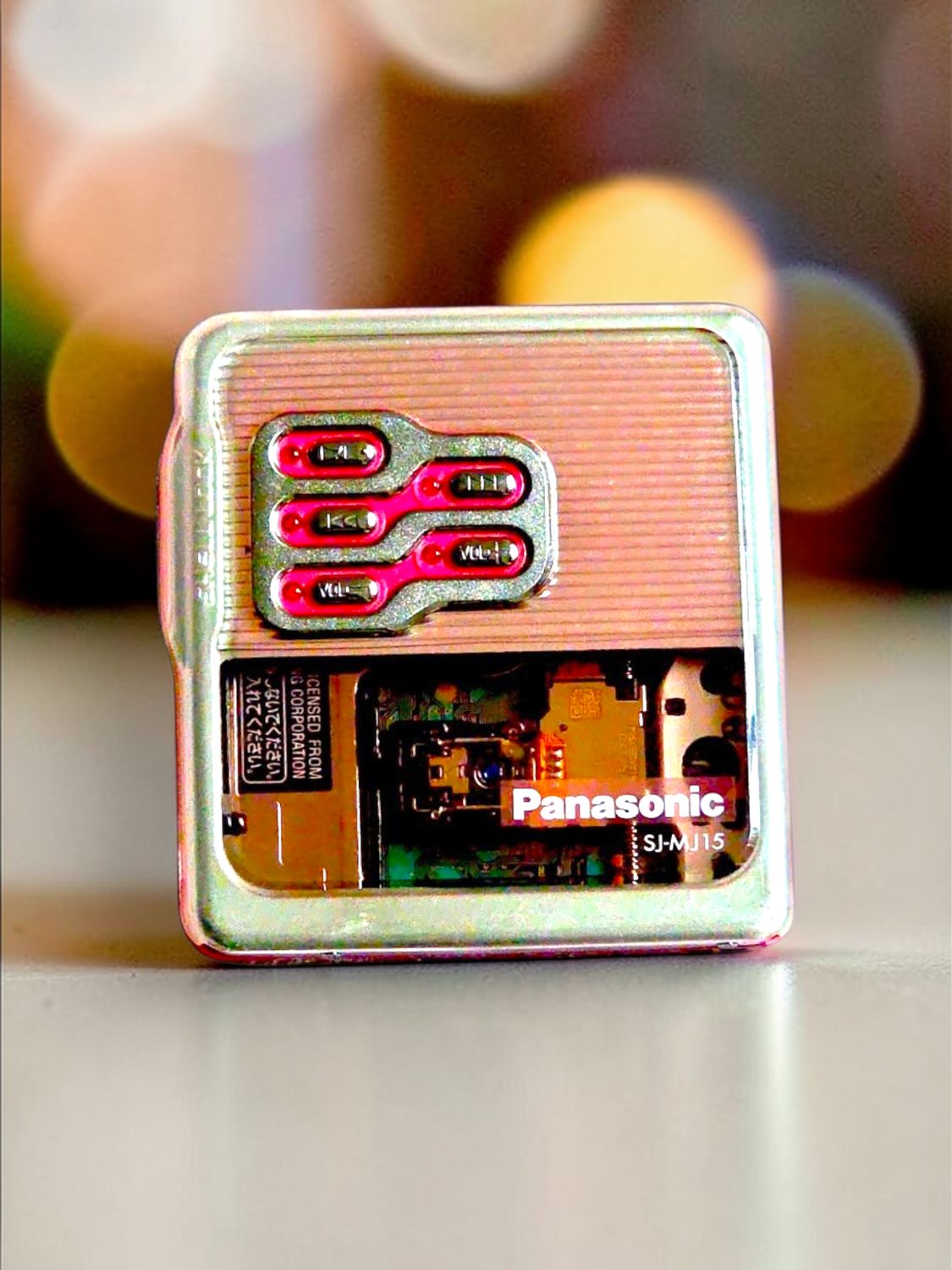 Panasonic SJ-MJ15 with Half Clear Front Window