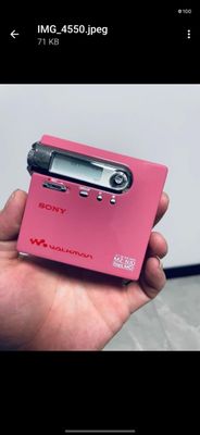Recoloured Pink Sony MZ-N10