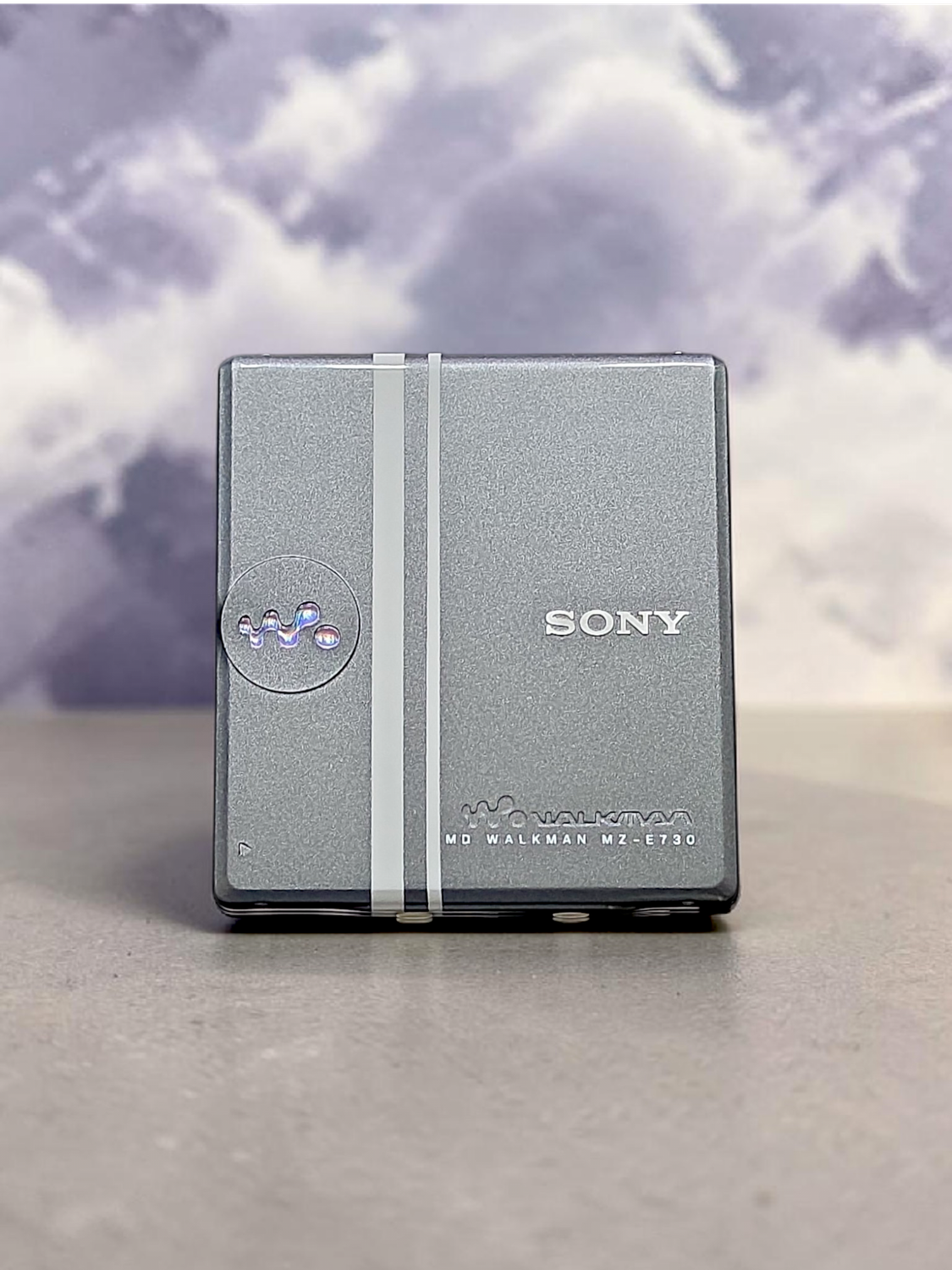 Recoloured Grey MZ-E730 With White Stripes