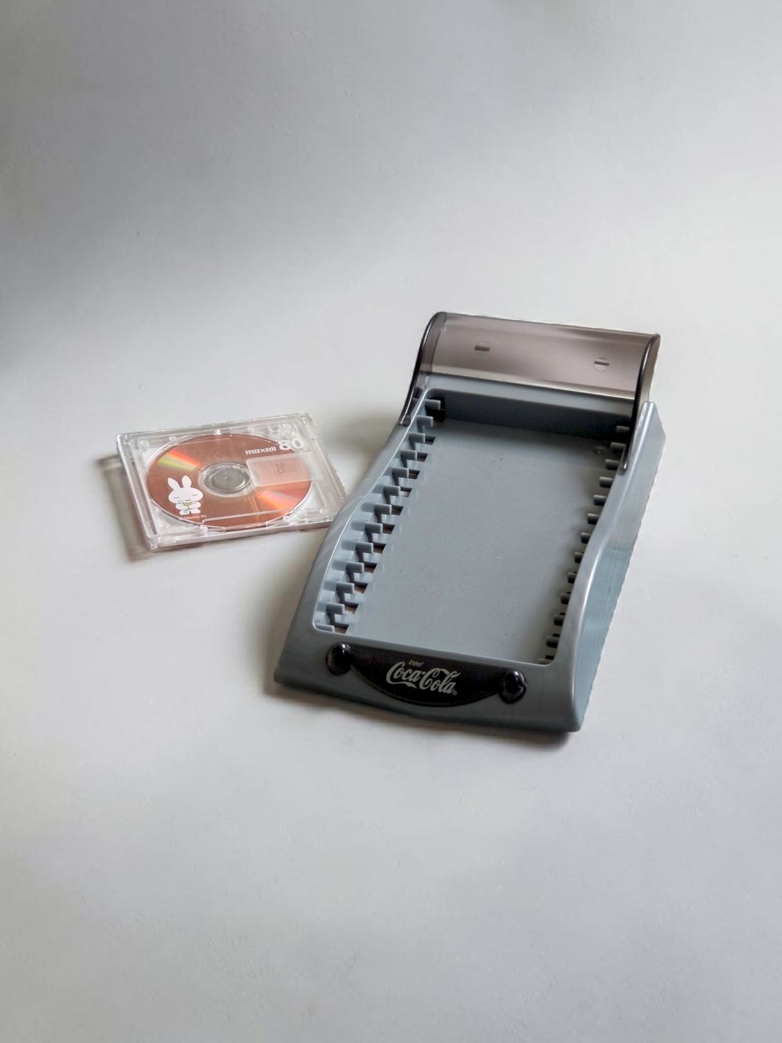 Coca-Cola Brand 12 Disc Display Rack