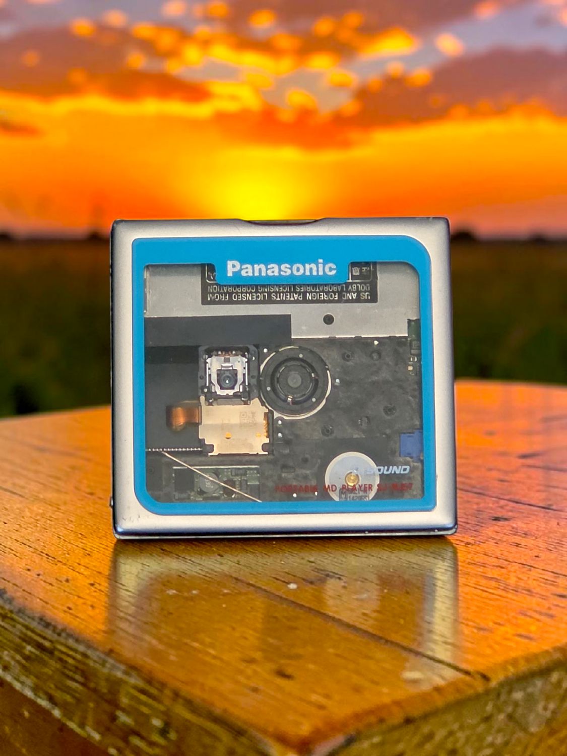 Panasonic SJ-MJ57 with Clear Front Window