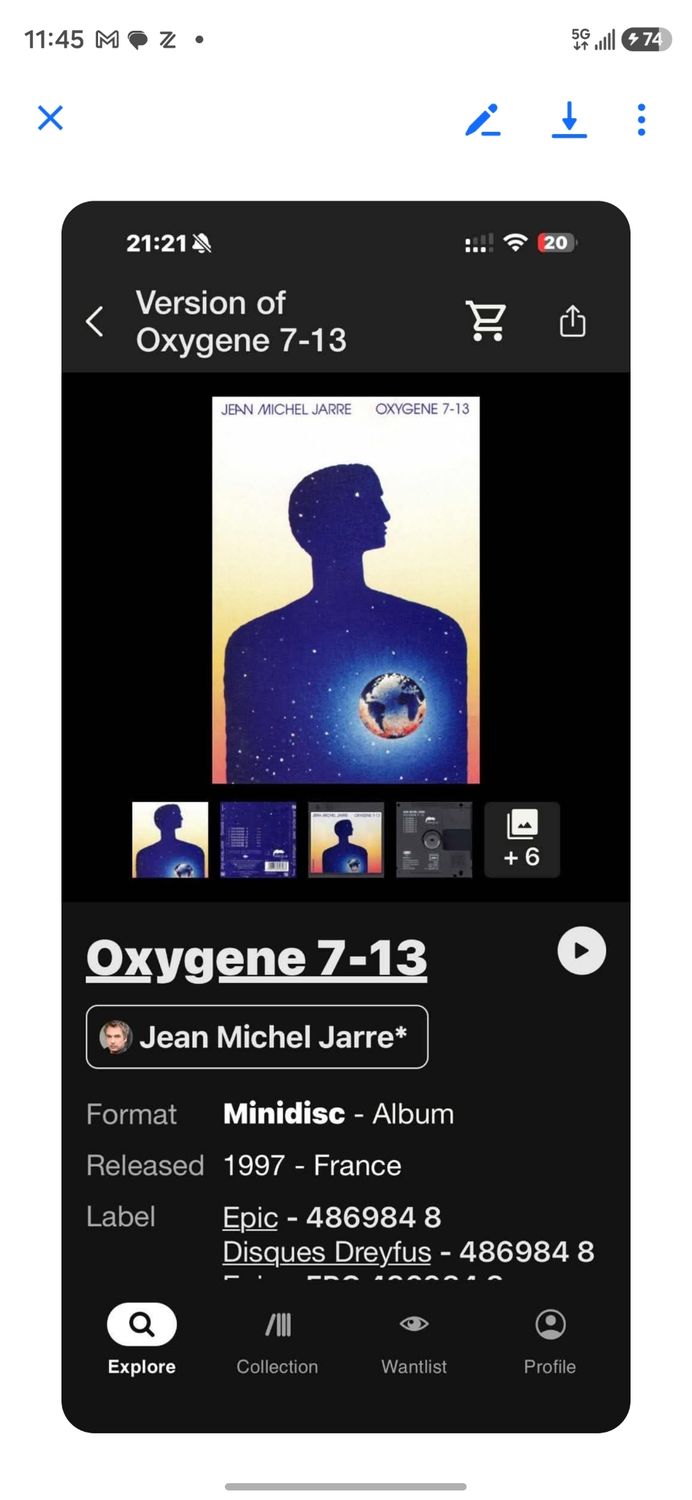 Jean Michel Jarre Oxygene 7-13
