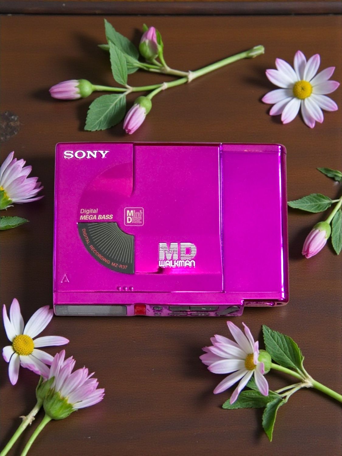 Recoloured Shiny Fuchsia Sony MZ-R37