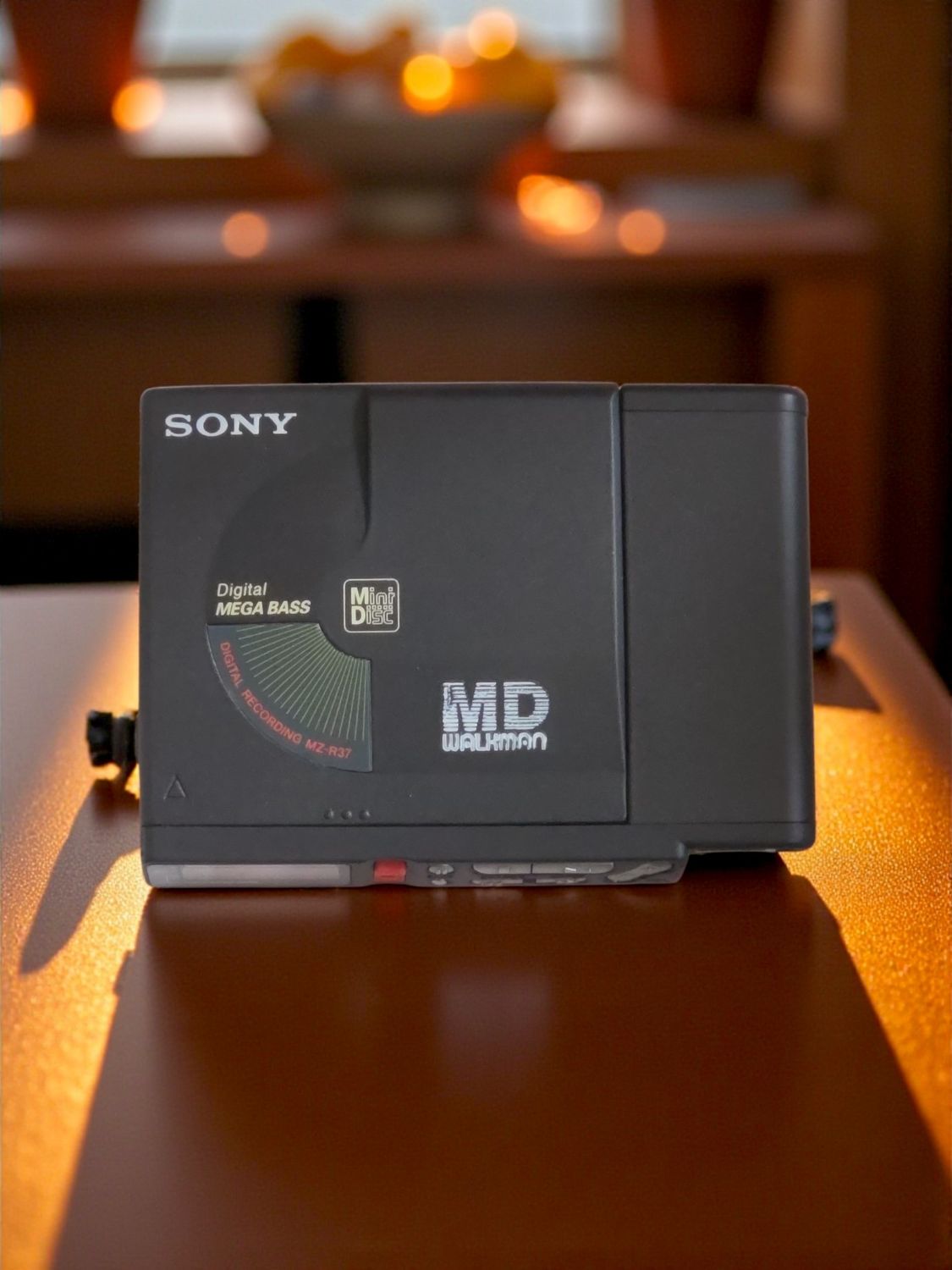 Recoloured  Jet Black (matt) Sony MZ-R37