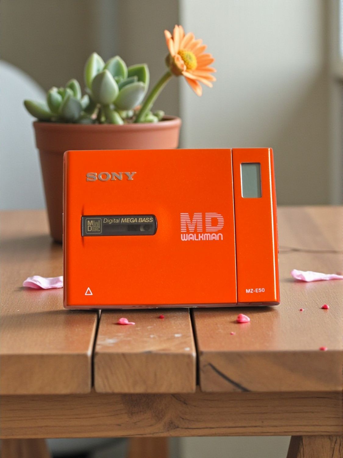 Recoloured Orange Sony MZ-E50