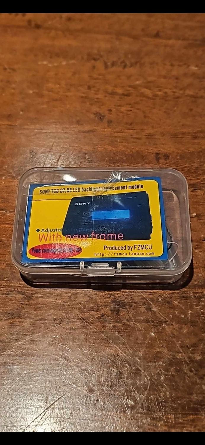 Sony TCD-D8 Screeen x 3