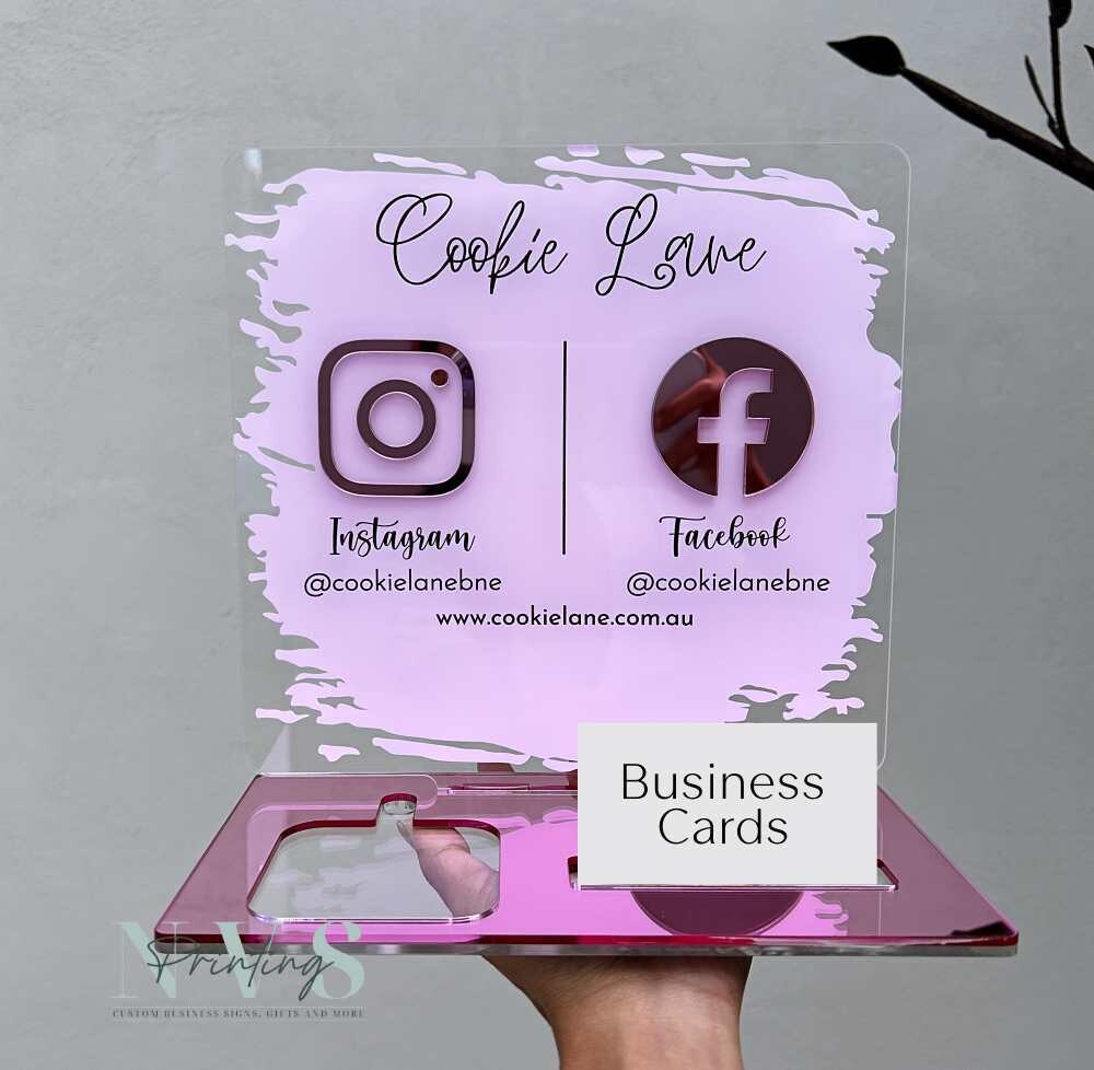 Square Reader Dock + Business Card Holder