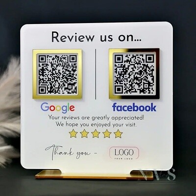 Review Signs for Google, Facebook, TripAdvisor, Yelp