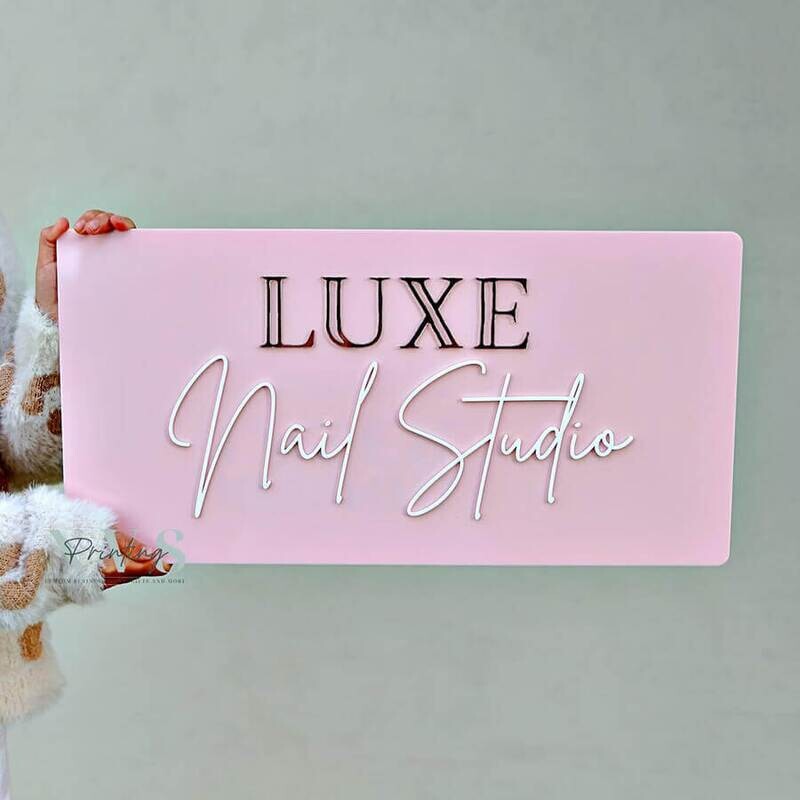 Custom Rectangle Business Logo Wall or Door Sign - BUSINESS NAME / TEXT ONLY Custom Rectangle Business Logo Wall or Door Sign - BUSINESS NAME / TEXT ONLY