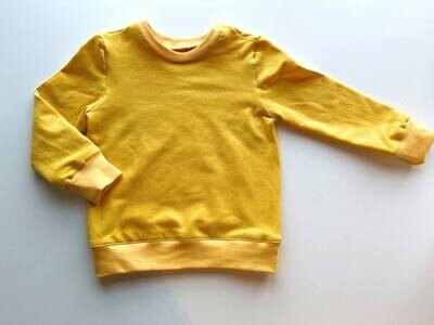 Gele sweater