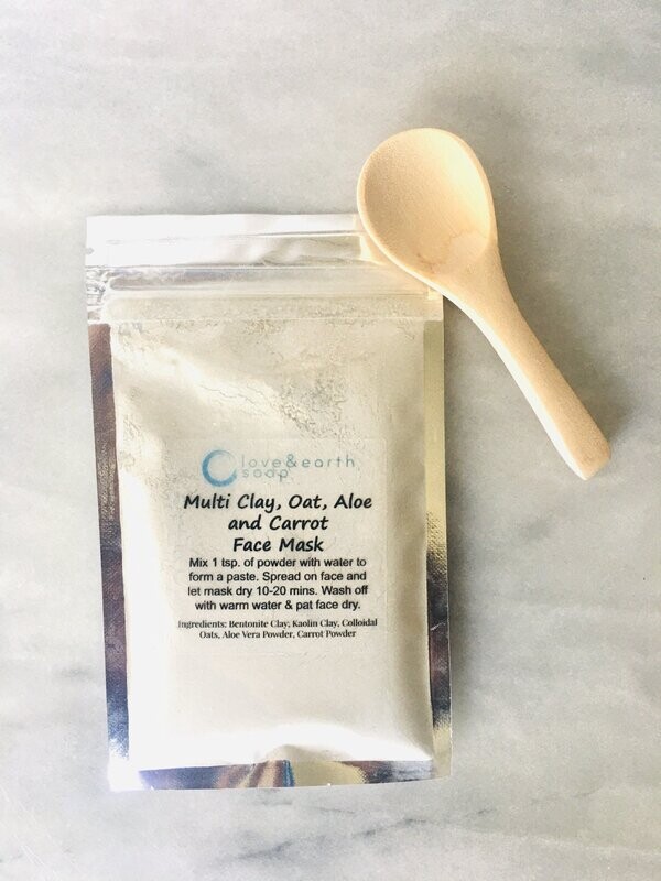Multi-Clay Aloe & Carrot Clay Mask