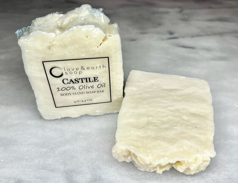 100% Olive Oil Castile Soap Bar