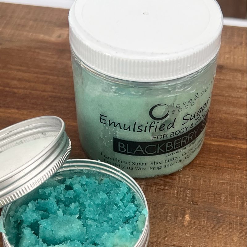Blackberry Sage Sugar Scrub