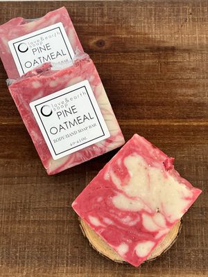 Pine Oatmeal Shea Butter Soap