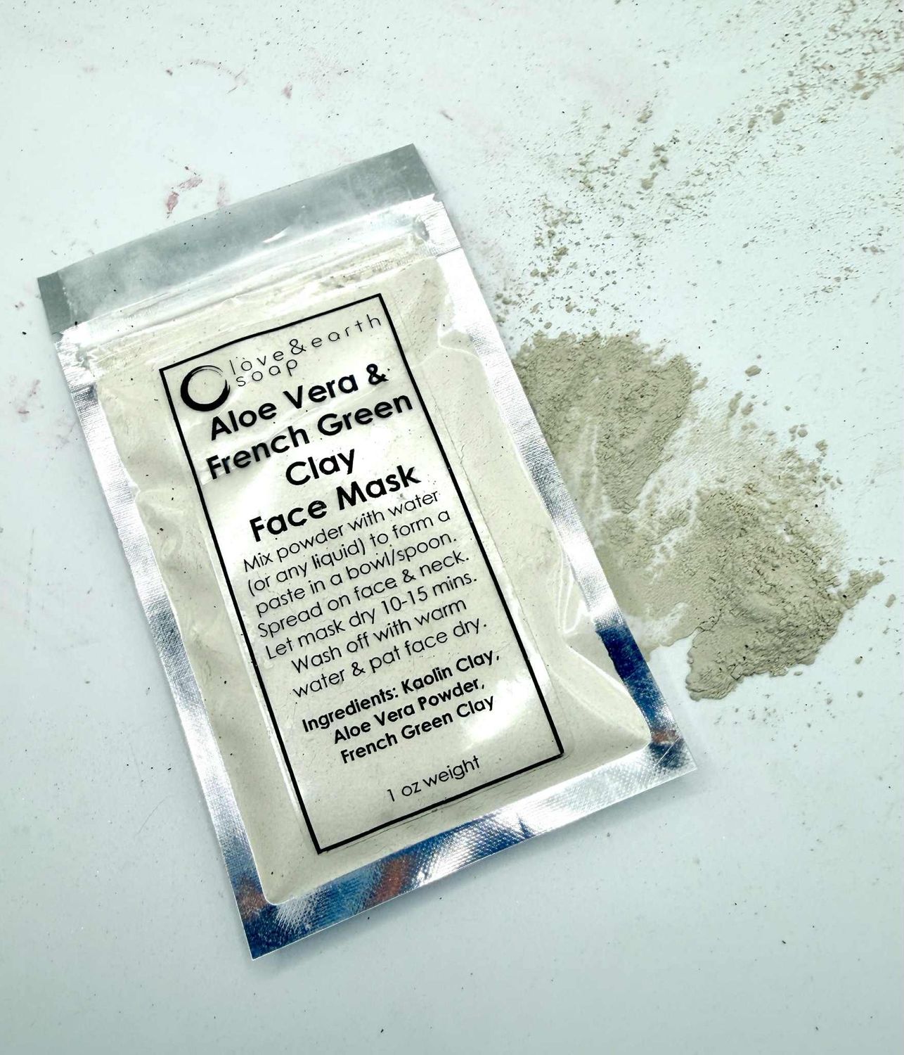 Aloe Vera & French Green Clay Face mask Aloe Vera & French Green Clay Face mask