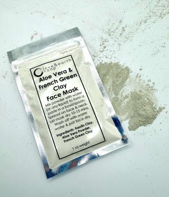 Aloe Vera & French Green Clay Face mask