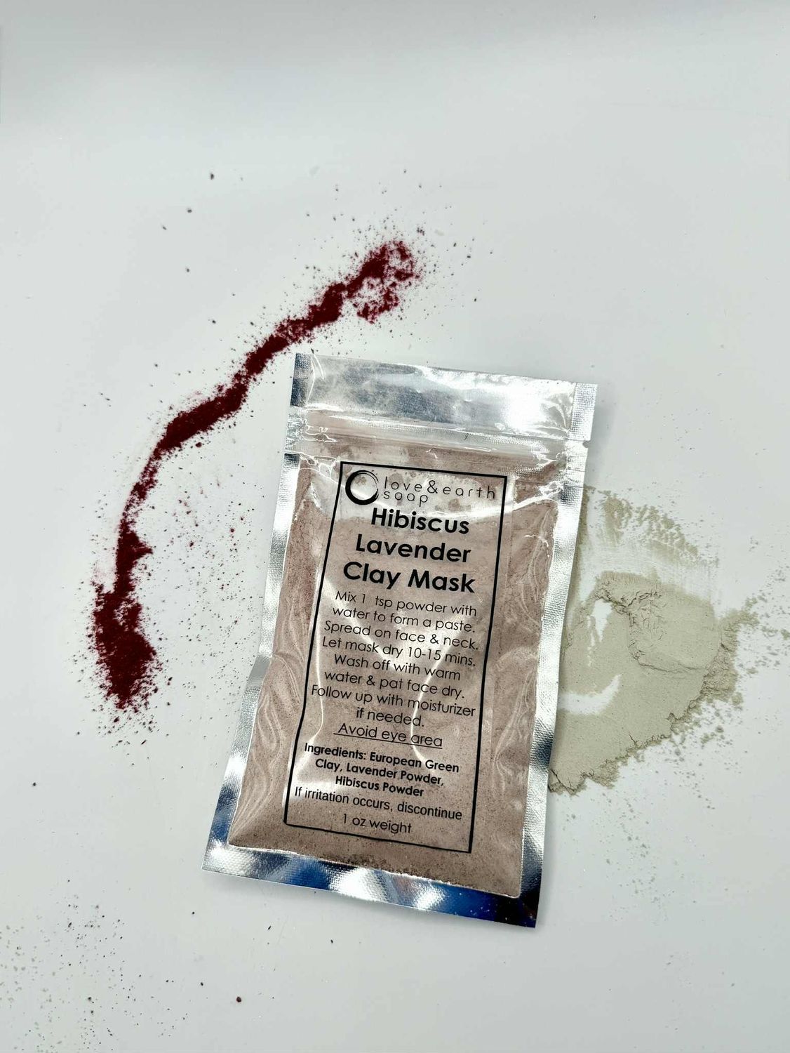 Hibiscus Lavender Clay Face Mask Hibiscus Lavender Clay Face Mask