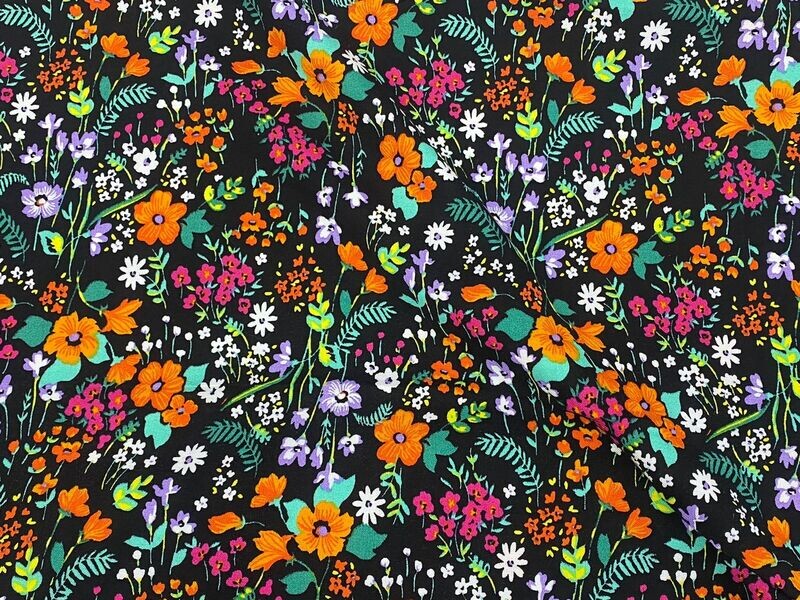 FIBRANA ESTAMPADA CON VISCOSA
