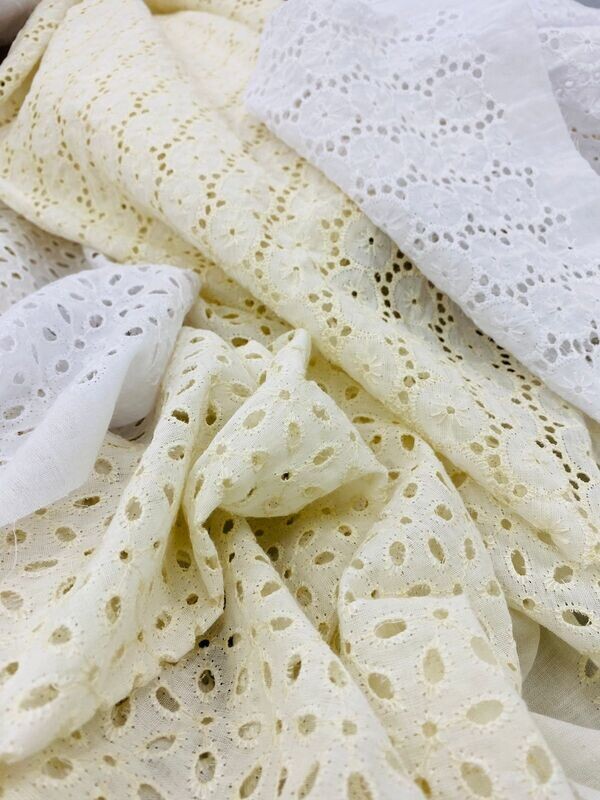 BRODERI - 100% ALG - X 1.50 mts