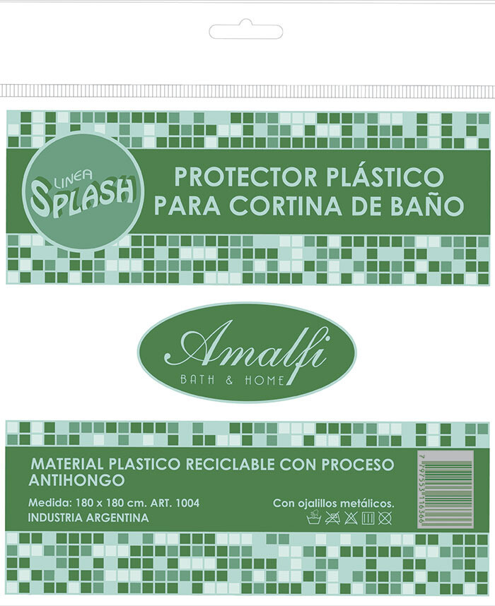 PROTECTOR POLITILENO PARA CORTINA BAÑO