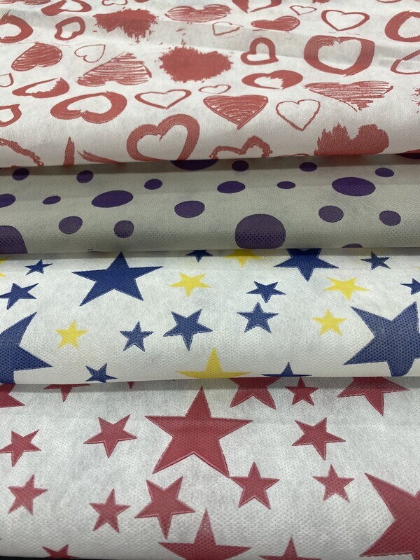 Fliselina estampada