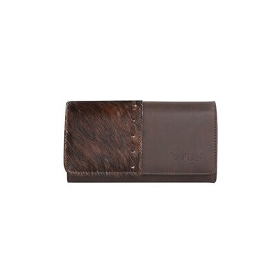 Hair-On Collection Secretary Style Wallet CF