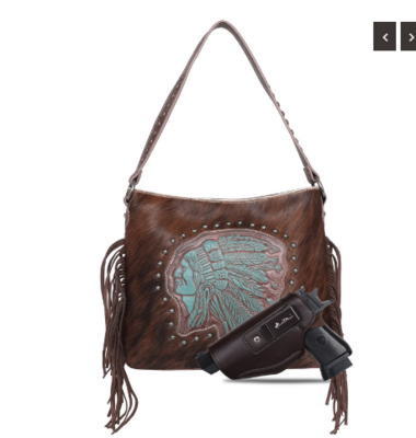 MWTR Cowhide Indian Chief Carry Tote-TQ