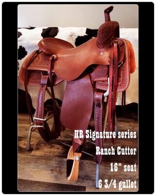 HR Signature Series Ranch Cutter Saddle