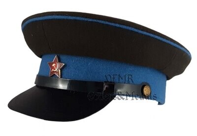 Gorra de oficial de la fuerza aérea soviética