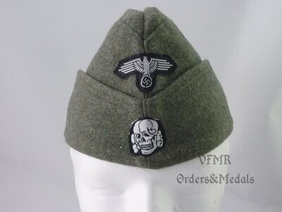 Gorra de tropa de las Waffen SS (Schiffchen)