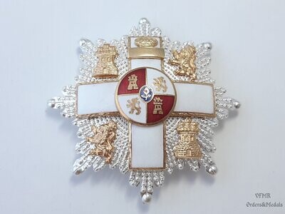 Cruz de 1ª clase de la Orden del Mérito Militar distintivo blanco