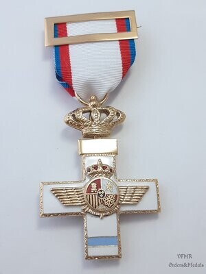 Cruz de la Orden del Mérito Aeronáutico distintivo azul