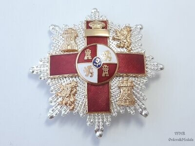 Cruz de 1ª clase de la Orden del Mérito Militar distintivo rojo