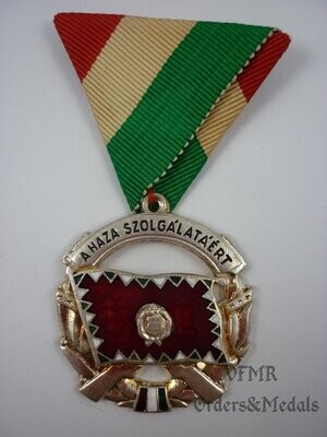 Hungría-Medalla al mérito por servicios al País, plata