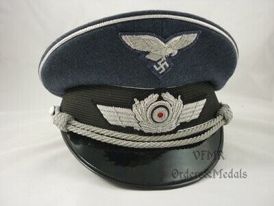 Gorra de oficial de la Luftwaffe