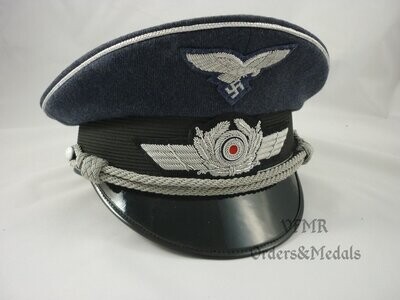 Gorra de oficial de la Luftwaffe