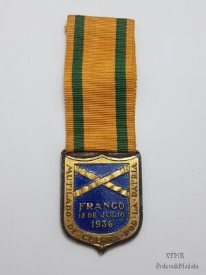Medalla de mutilado por la patria (guerra civil española)