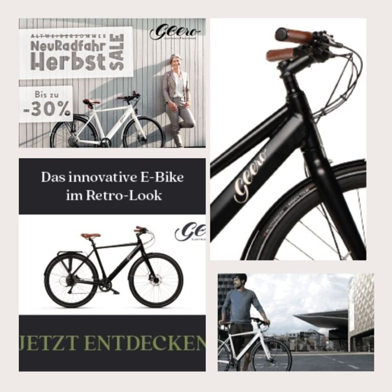 Geero 2 E-Bike Original-Classic Geero 2 E-Bike Original-Classic "Vinyl"