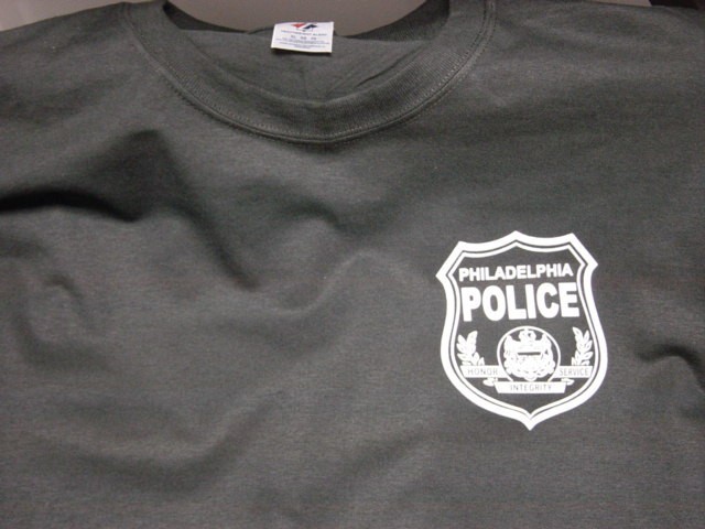 philadelphia police t shirts