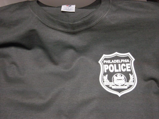 Philadelphia Police Black T-Shirt