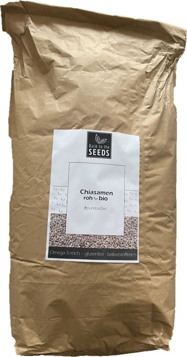 Chiasamen - Bio - 3 bis 25kg - weiß