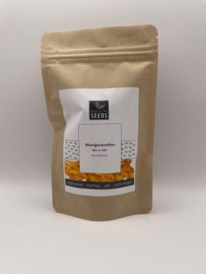 Mangostreifen – Sorte „Haden“ - getrocknet - Bio - Rohkostqualität