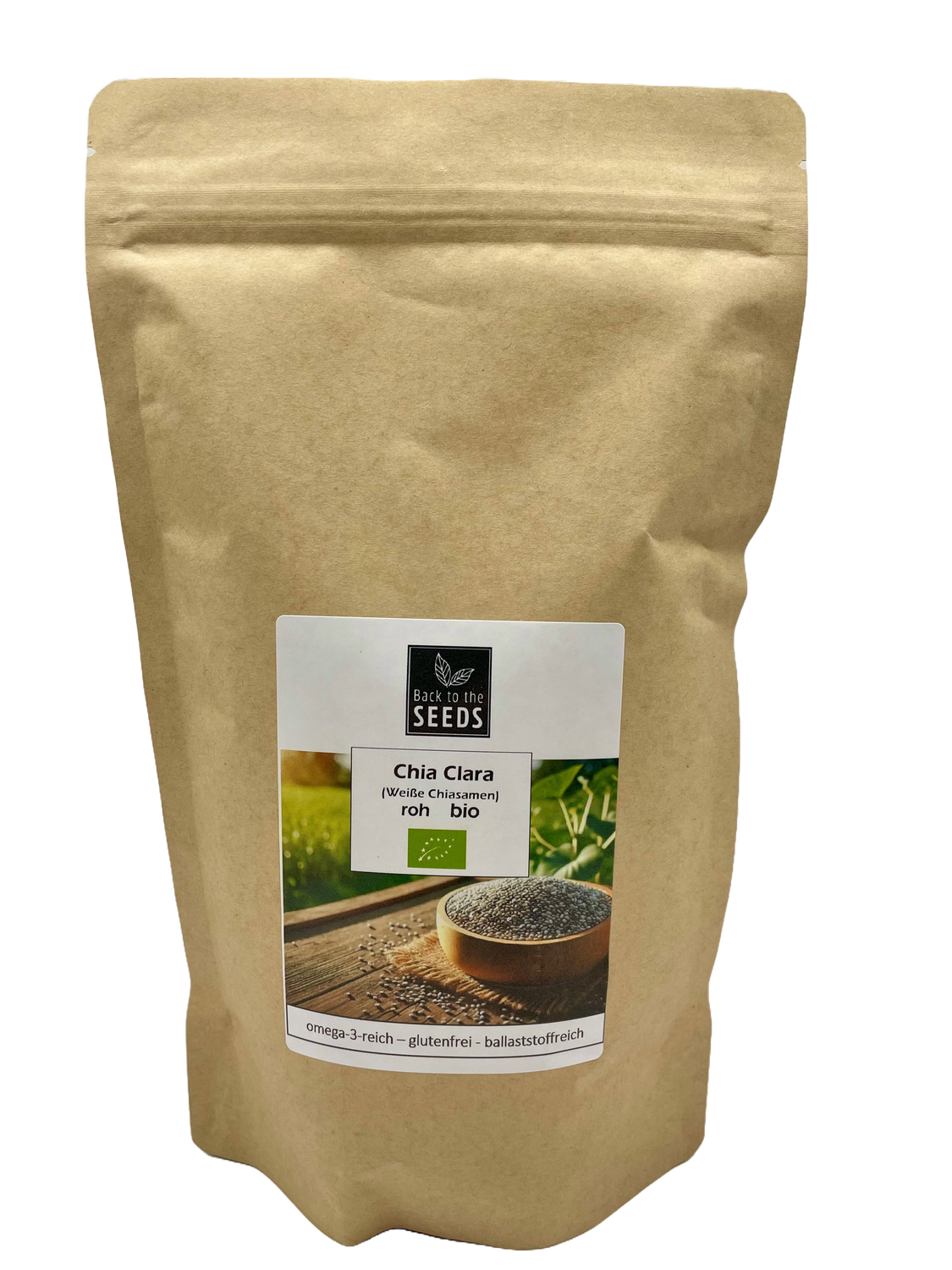 Chiasamen weiß - ChiaClara® - Bio - 500g/ 1kg