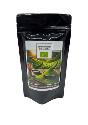Japanischer Matcha - Ceremonial Grade - Shizuoka - 80 g - Bio - gemahlen