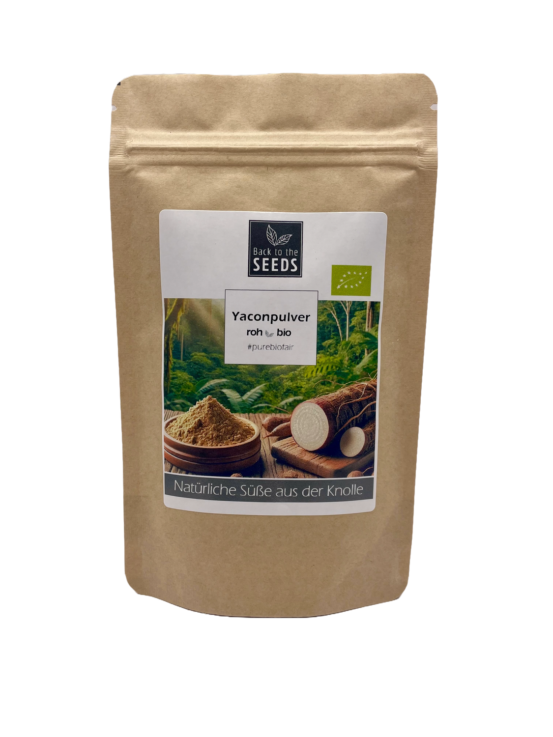 Yacon Pulver - Bio - Rohkostqualität