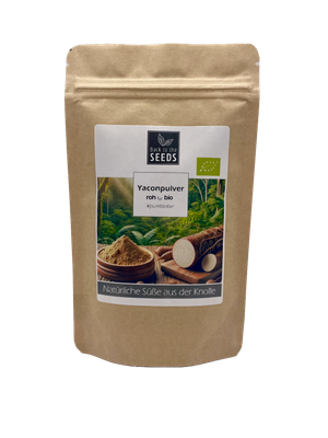 Yacon Pulver - Bio - Rohkostqualität
