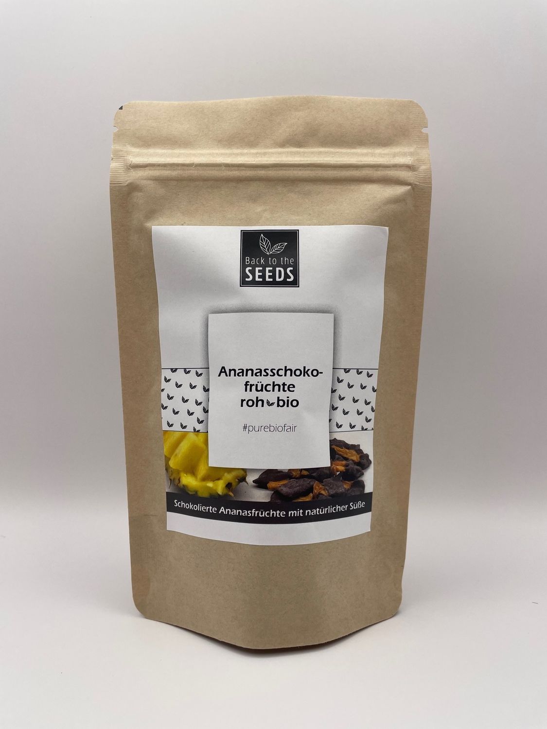 Ananasschokofrüchte- Bio - getrocknet - Rohkostqualität