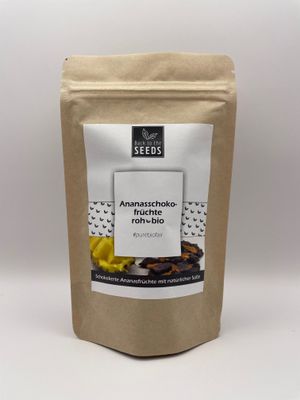 Ananasschokofrüchte- Bio - getrocknet - Rohkostqualität